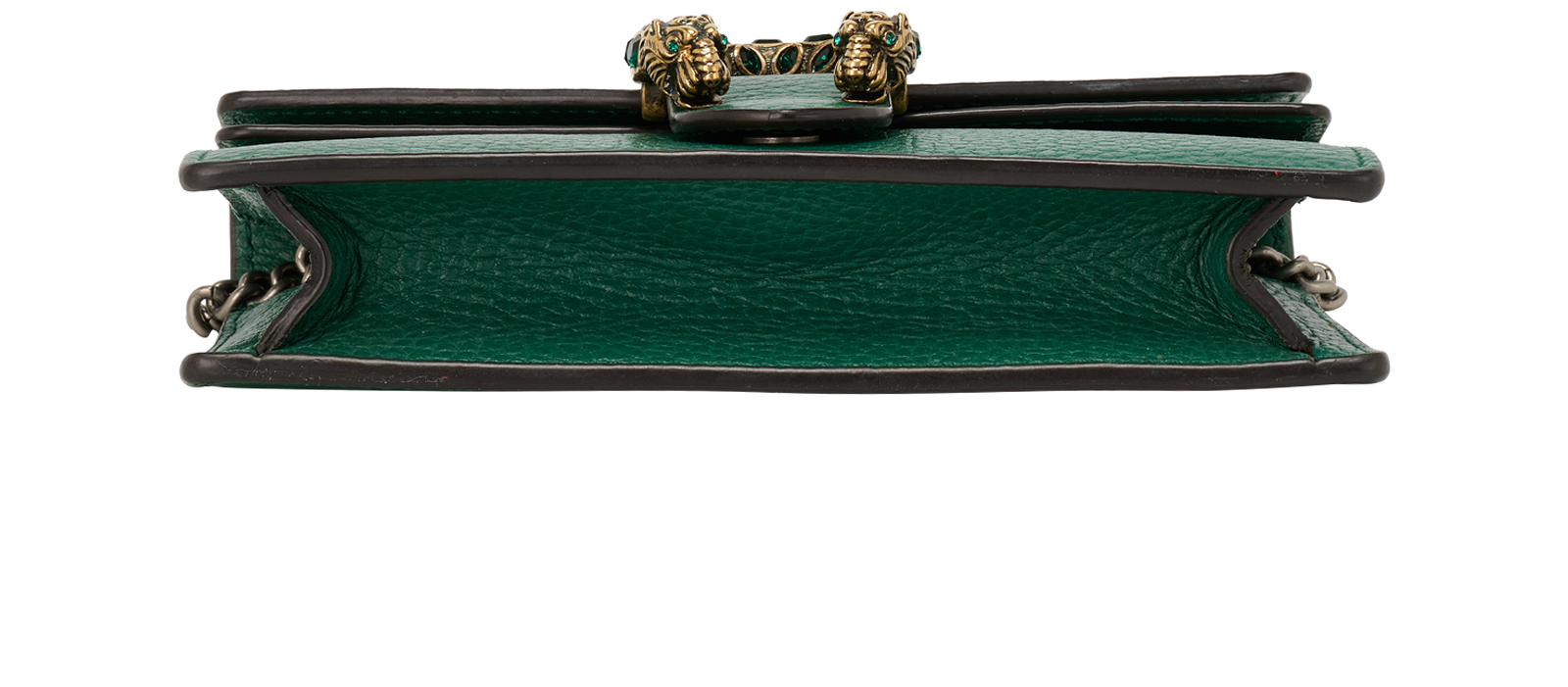 Mini Dionysus, &pound;550, Handbags, Green, Leather, Top view